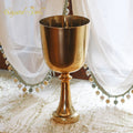 Crystal Soul Golden Holy Grail Alchemy Crystal Bowl