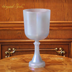 Crystal Soul Mist-Blue Aurora Frosted Holy Grail Alchemy Crystal Bowl