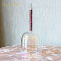 Crystal Soul Superior Design Colorful Shell Clear Aurora Handle Crystal Bowl