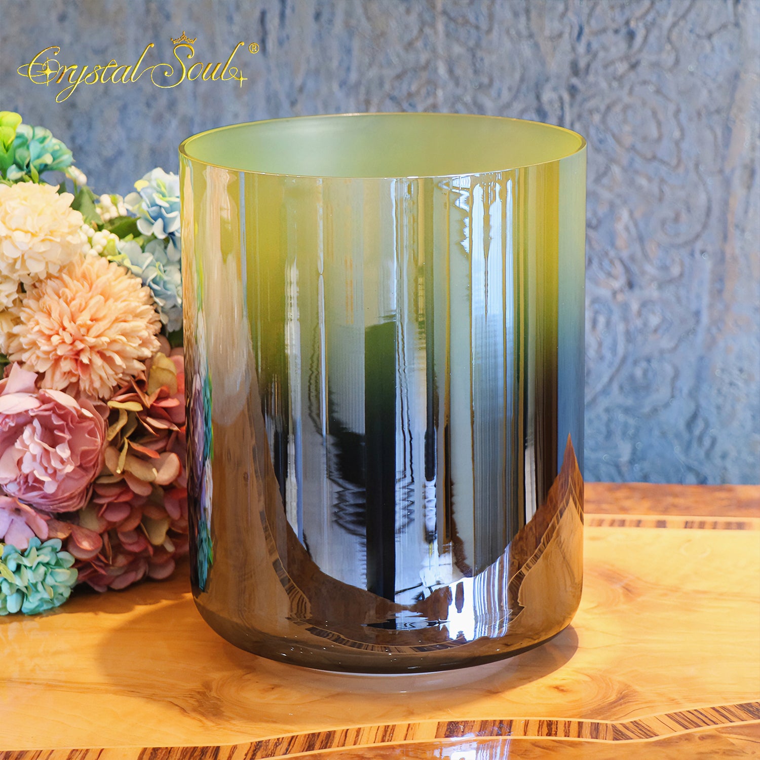 Crystal Soul High Quality Gradient Alchemy Crystal Bowl