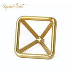 Crystal Soul Golden Mini Pyramid