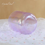 Crystal Soul Purple Clear Aurora Alchemy Crystal Bowl