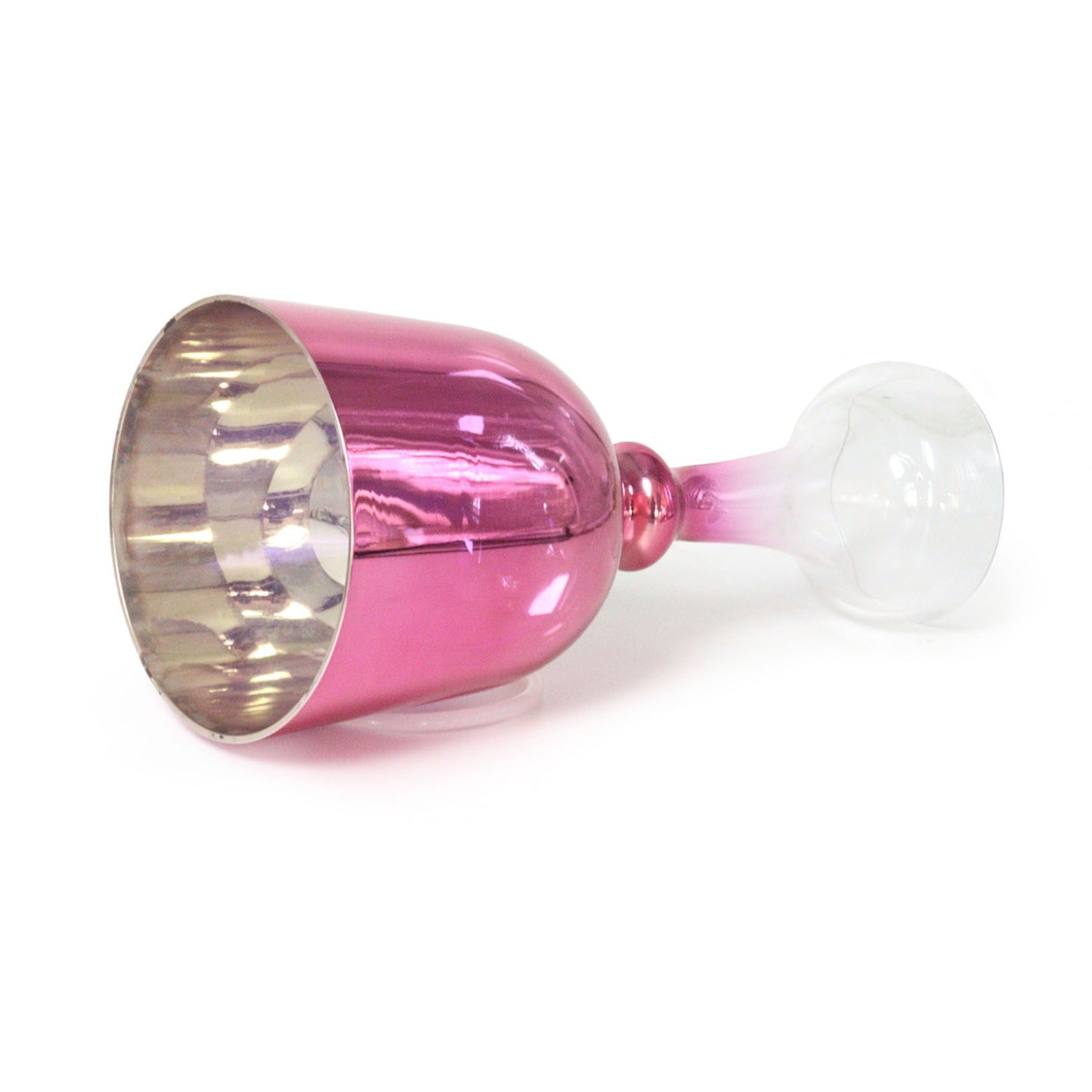 Pink And White Gradient Plating Double-headed Crystal Holy
