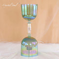 Crystal Soul Green Aurora Double-headed Crystal Holy Chalice