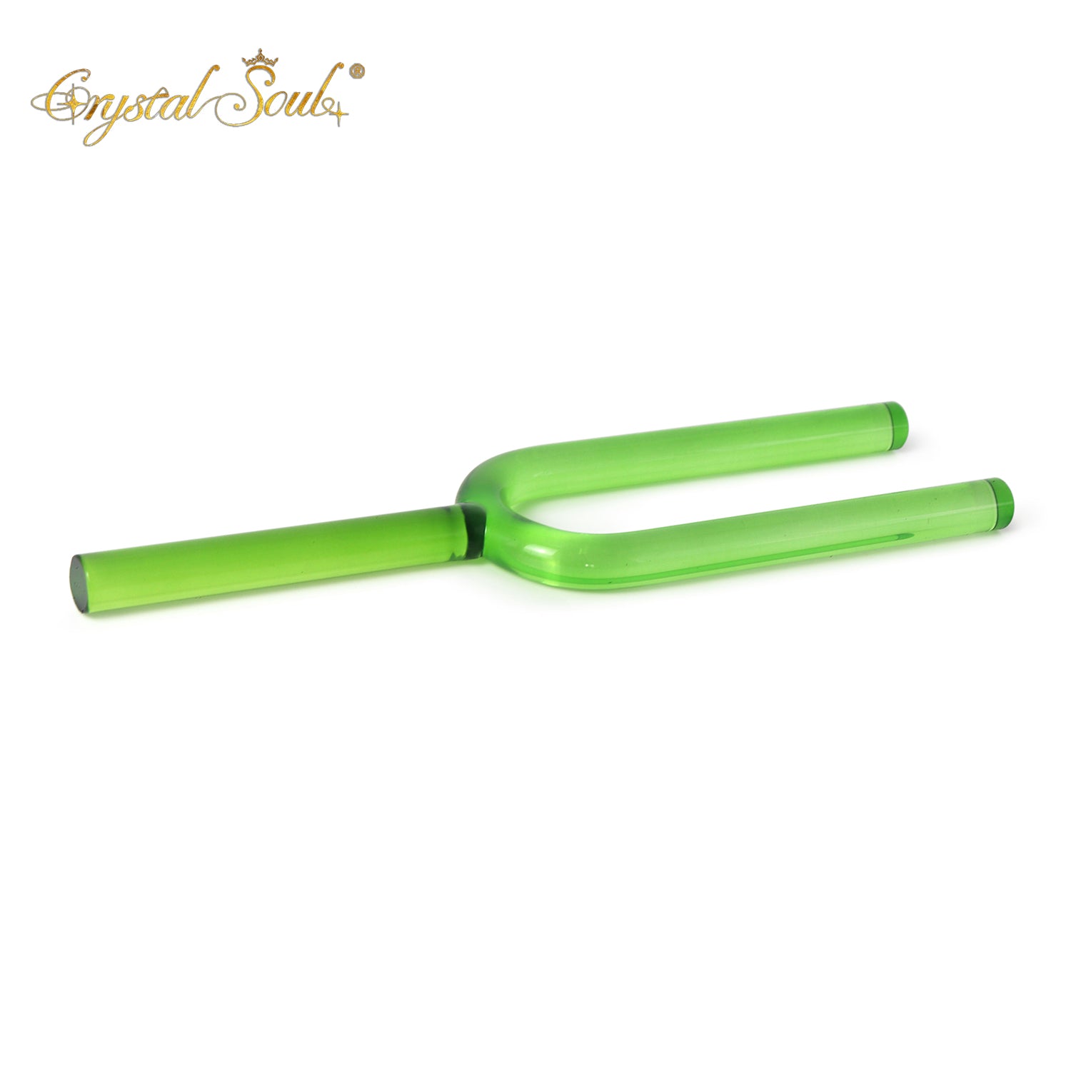 Crystal Soul Green Crystal Singing Fork