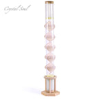 CrystalSoul DNA Rain Stick 60s Longer with Wooden Stand Holder