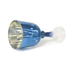 Sapphire Gradient Alchemy Crystal Singing Bowl Holy Chalice