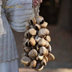 Crystal Soul Natural Seed Chime Pangium edule (Indonesian Black Nut)