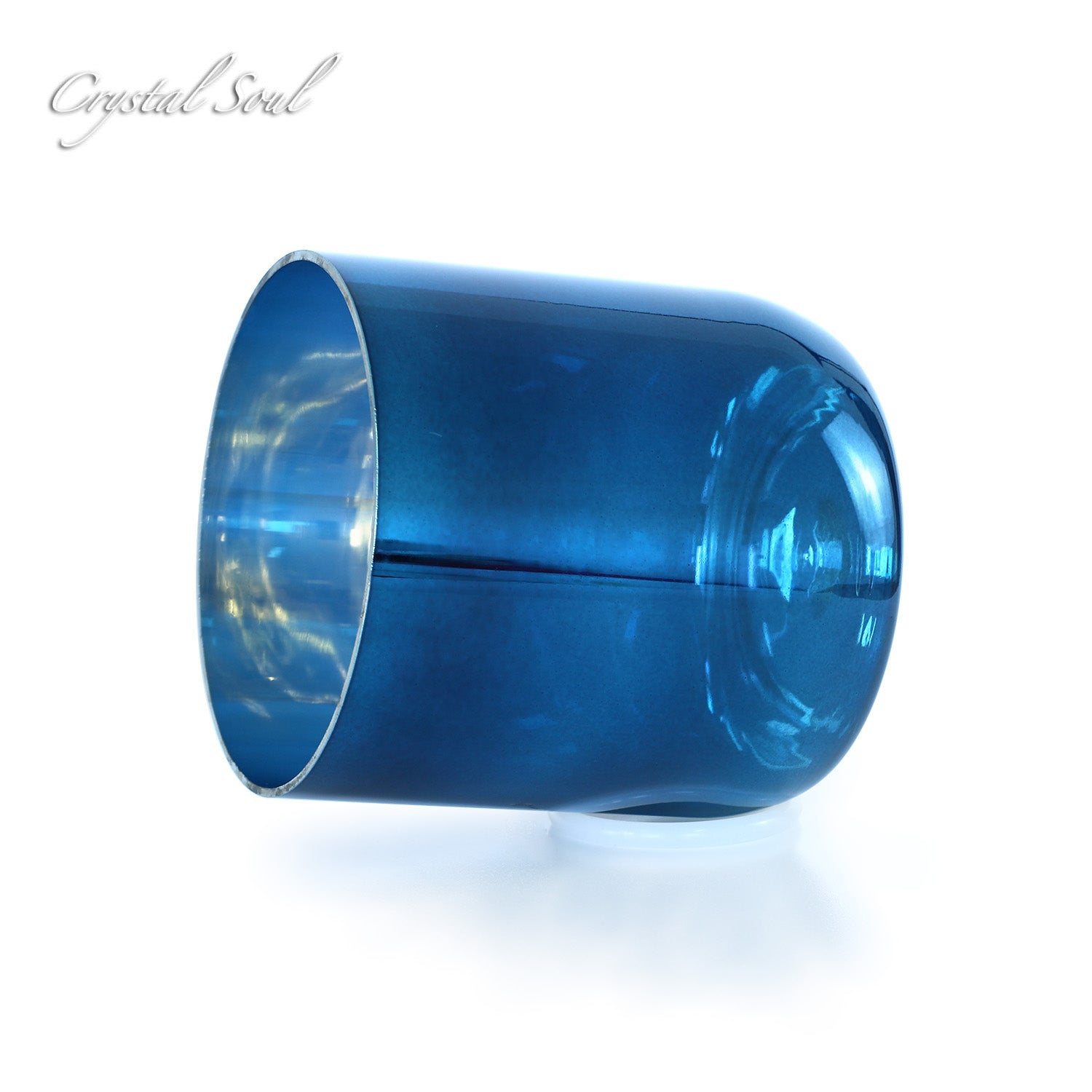Crystal Soul Electroplated Indigo Crystal Singing Bowl