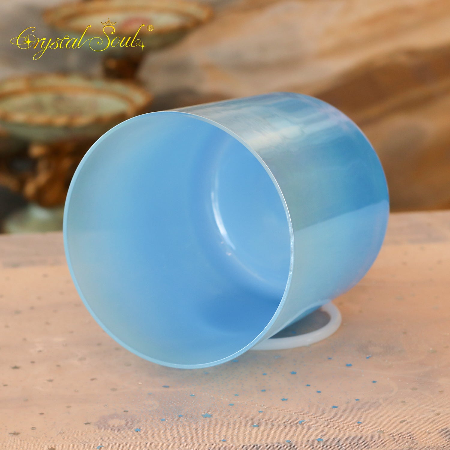 Crystal Soul Classic Azure Alchemy Crystal Bowl