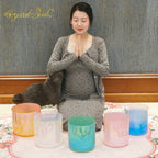 Crystal Soul Chinese Five Elements Crystal Singing Bowl Set
