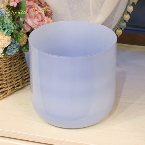 Crystal Soul Ceramic Sapphire Purple Gradient Alchemy Crystal Bowl
