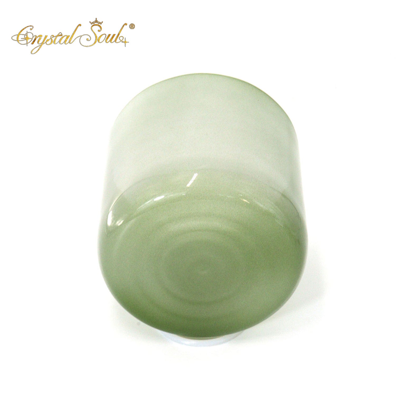 Crystal Soul Green Clear Alchemy Crystal Bowl