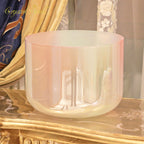 Crystal Soul Red-Green-White Gradient Thickened Alchemy Crystal Bowl