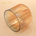 Crystal Soul High Quality Thickened Indigo Gold Gradient Alchemy Crystal Bowl