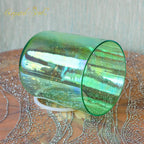 Crystal Soul High Quality Green Aurora Alchemy Crystal Bowl