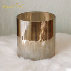 Crystal Soul High Quality Golden Brown Alchemy Crystal Bowl
