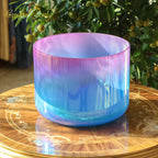 Crystal Soul New Gradient Azure-Pink Alchemy Crystal Bowl
