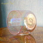 Crystal Soul High Quality Thickened Yellow Aurora Alchemy Crystal Bowl