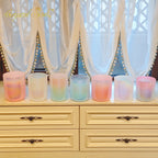 Crystal Soul Superior Design Macaron Pastel Colors Seven Chakra Alchemy Crystal Singing Bowl Harmony Set