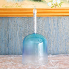 Crystal Soul Crystal Handle Blue-Purple Gradient Handheld Crystal Bowl
