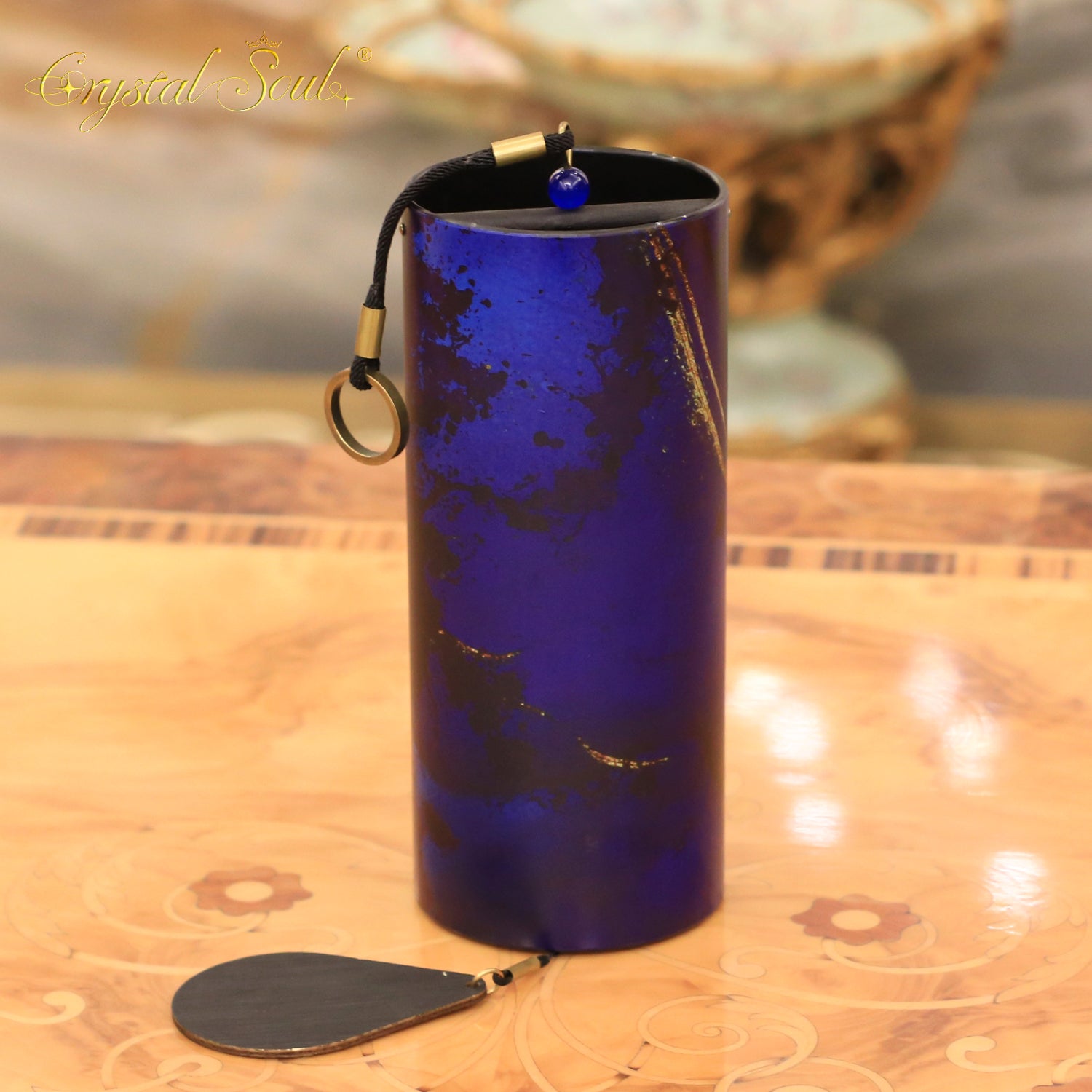 Crystal Soul Purple Starry Sky Wind Chime