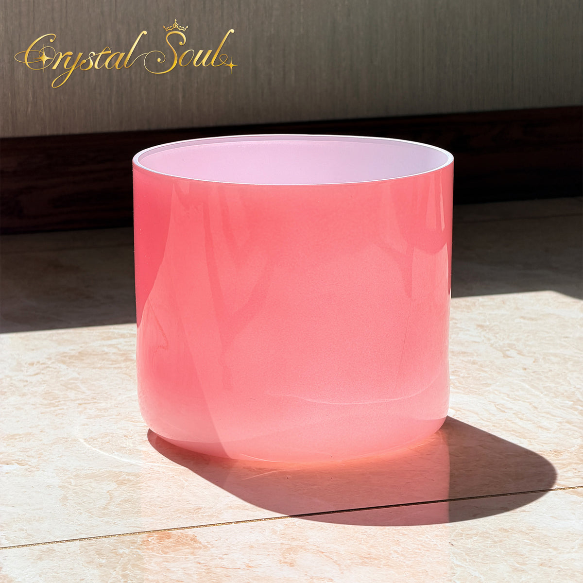 Crystal Soul  Lunar Blush Alchemy Crystal Bowl