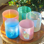 Crystal Soul Chinese Five Elements Crystal Singing Bowl Set