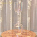 Crystal Soul Clear Aurora Double-Headed Crystal Holy Chalice Customizable Tones