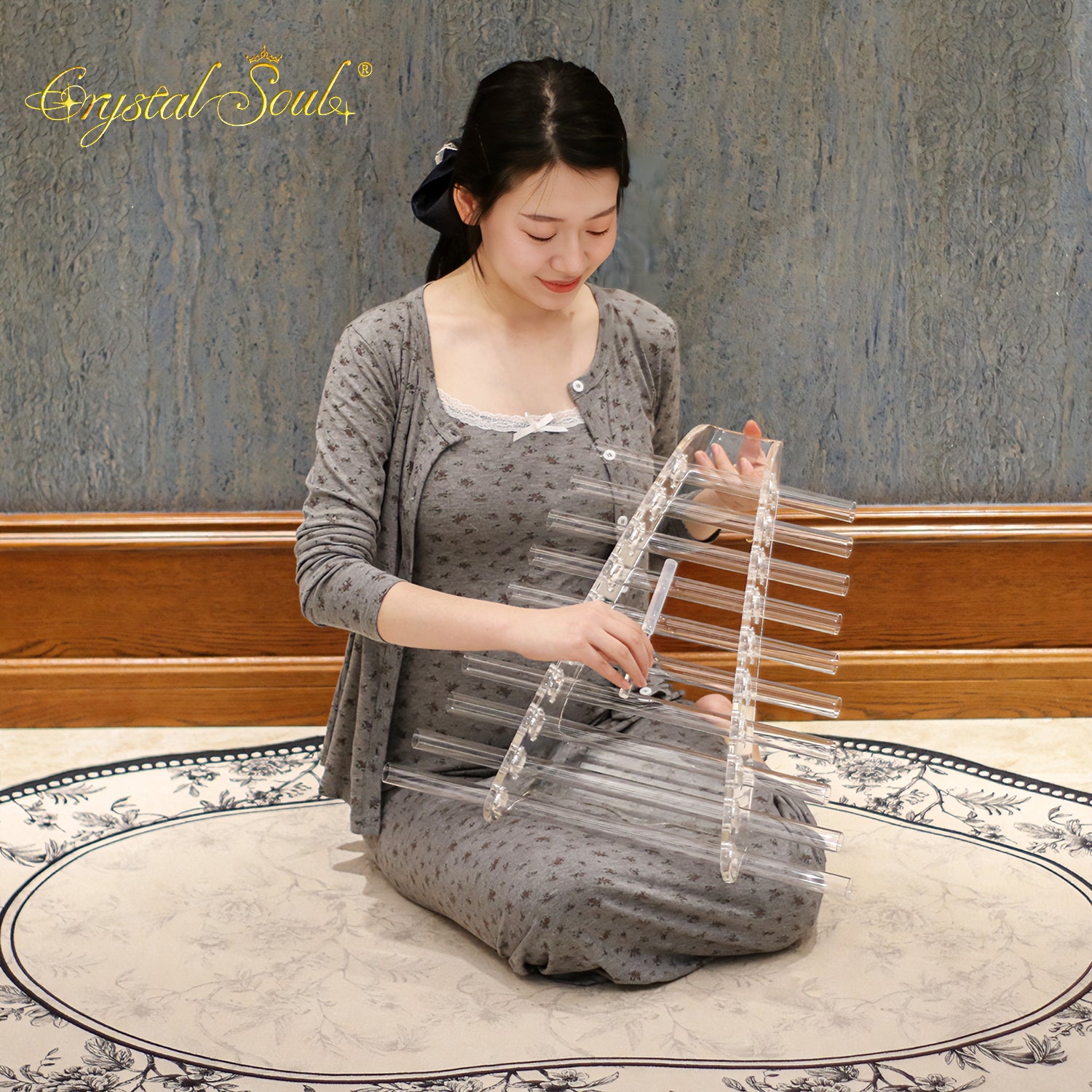 Crystal Soul Exclusive New Arrival 10-Tone Crystal Harp
