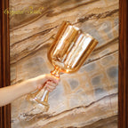 Crystal Soul Golden-Orange Holy Grail Alchemy Crystal Bowl