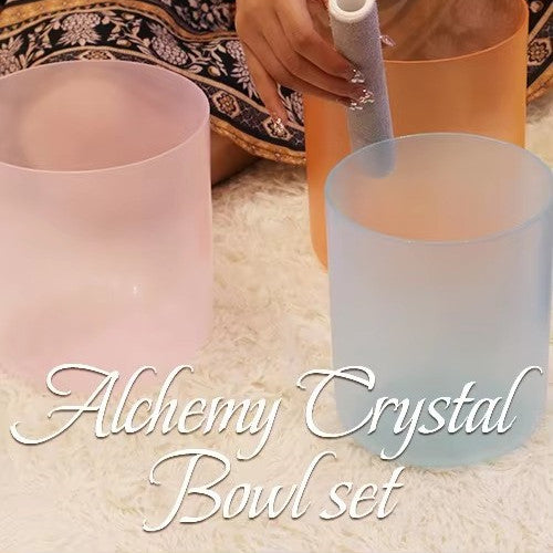 Crystal Soul Matte Fog Transparent Alchemy Crystal Bowl