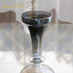 Crystal Soul Black-Gray-Silver-White Pearl Gradient Holy Grail Crystal Bowl