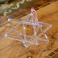 Crystal Soul Sacred Clear Crystal Merkaba Sound Healing Instrument