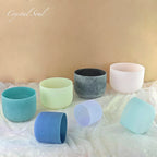 Crystal Soul High Quality Gemstone Crystal Singing Bowl Sets