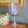 Crystal Soul High Quality Custom Carved Purple Aurora Clear Holy Grail Alchemy Crystal Bowl