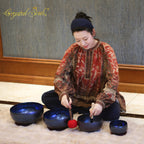 Crystal Soul High Quality Titanium Singing Bowl Set