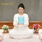 Crystal Soul Blue Glazed Alchemy Crystal Bowl