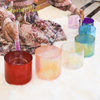 Crystal Soul New Multi‑Treasure Colored Alchemy Crystal Bowl Set