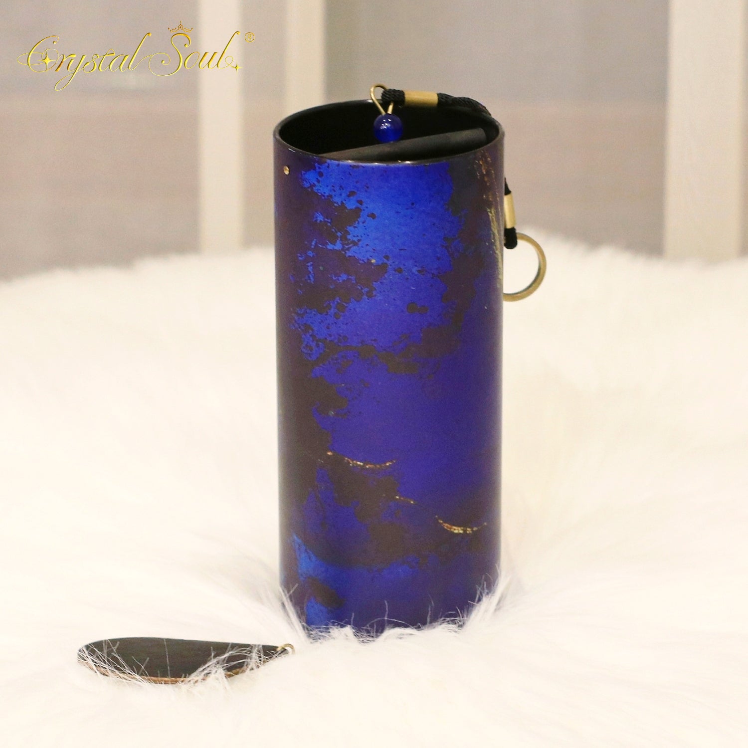 Crystal Soul Purple Starry Sky Wind Chime