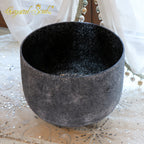 Crystal Soul High Quality Original Mineral Obsidian Frosted Crystal Bowl