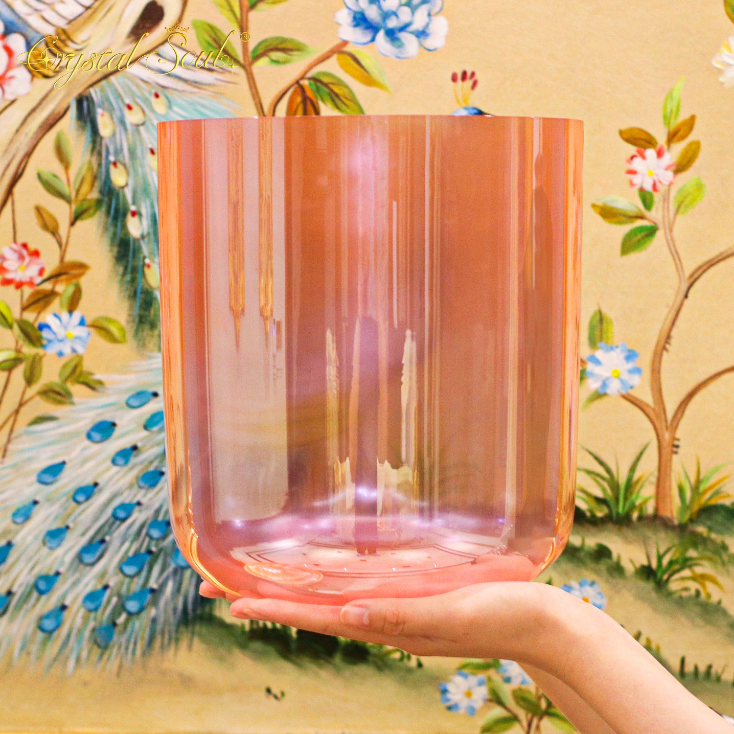 Crystal Soul Pearl Red Alchemy Crystal Bowl