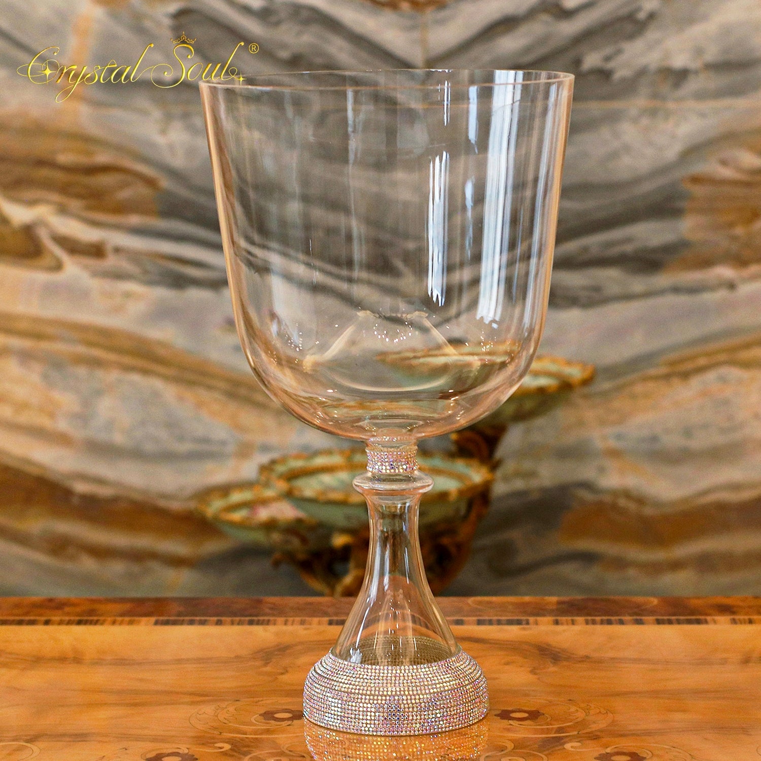 Crystal Soul Diamond Jewelry Holy Chalice Alchemy Crystal Bowl