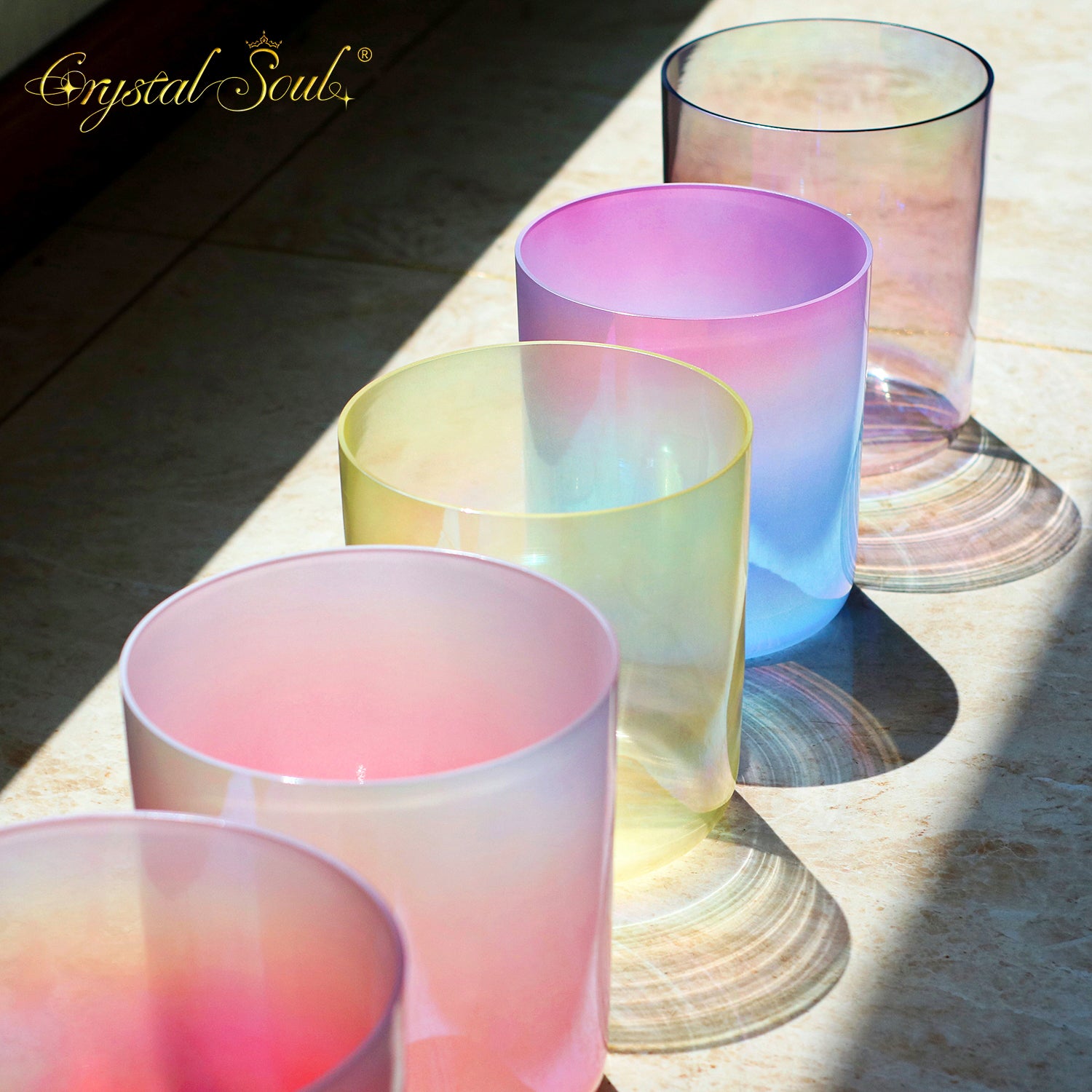 Crystal Soul Five Elements Alchemy Crystal Bowl Harmony Sound Set