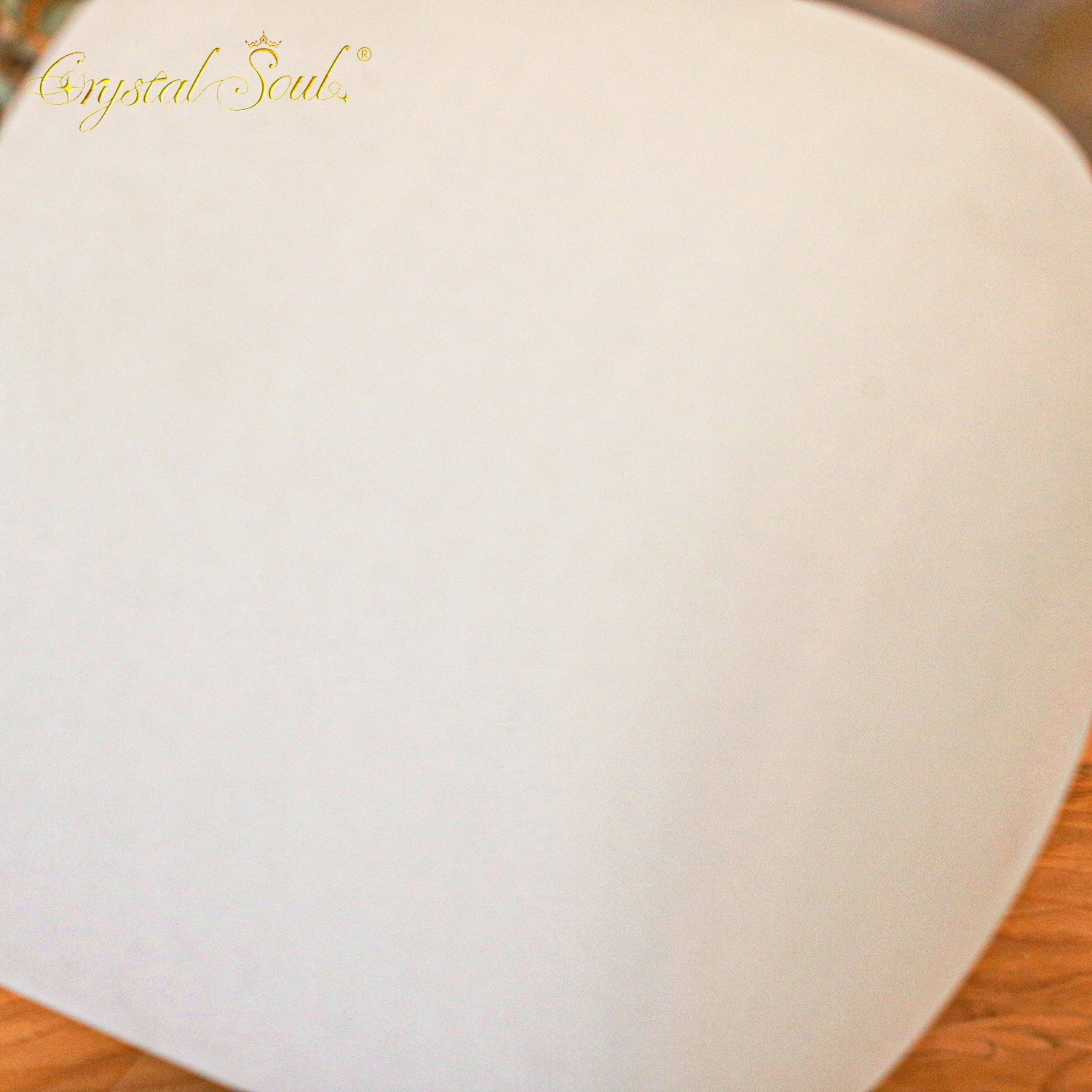 Crystal Soul Yellow Gray High Quality Original Mineral Frosted Crystal Singing Bowls