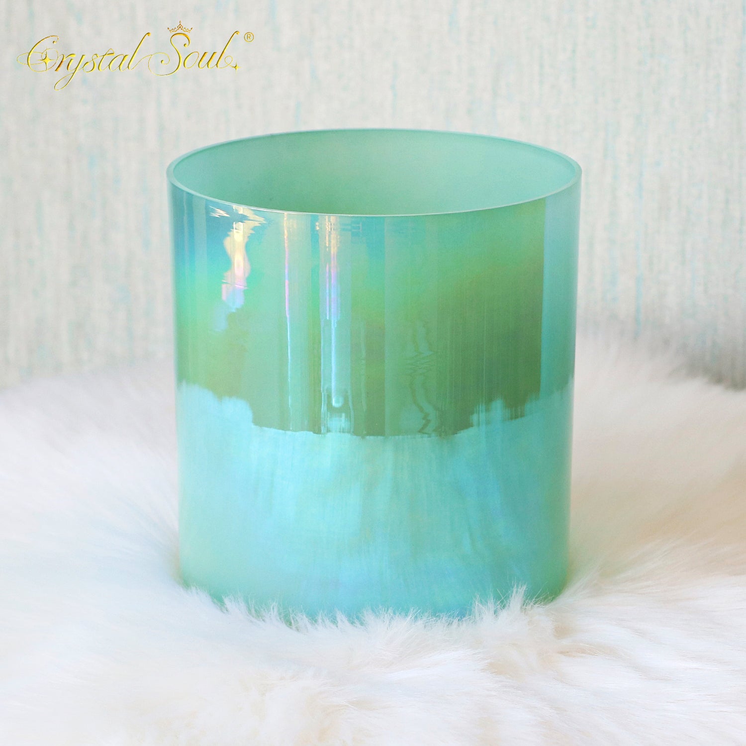 Crystal Soul Jade Green Alchemy Crystal Bowl