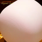 Crystal Soul Macaron Pink Frosted Crystal Singing Bowl