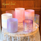 Crystal Soul High Quality Thickened New 6-8 Inch Alchemy Crystal Bowl Set 4th Octave