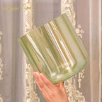 Crystal Soul Green Thickened Alchemy Crystal Singing Bowl
