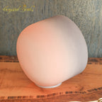 Crystal Soul Gray-Orange Gradient Frosted Crystal Bowl